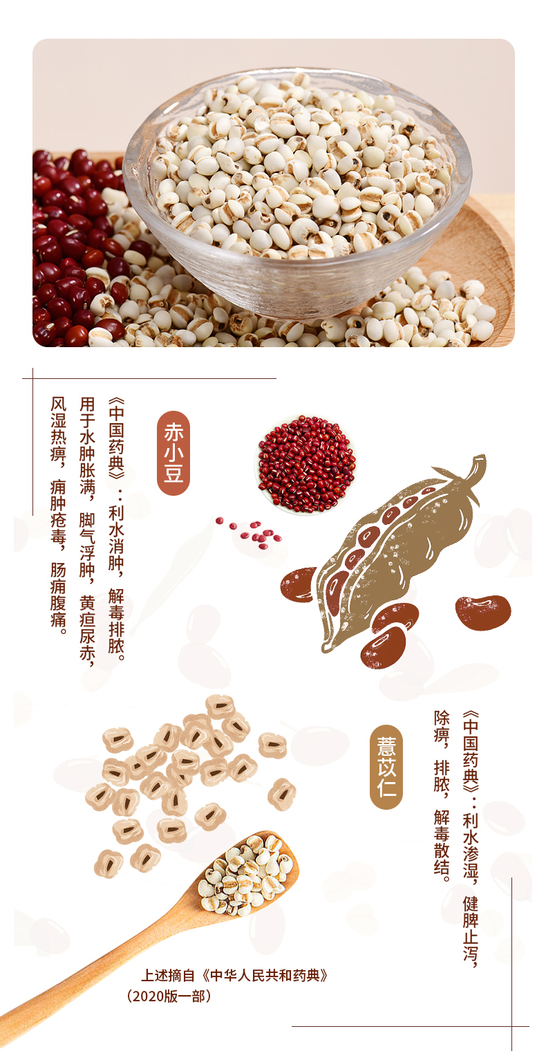 藝福堂赤小豆芡實(shí)薏米茶150g(圖4)