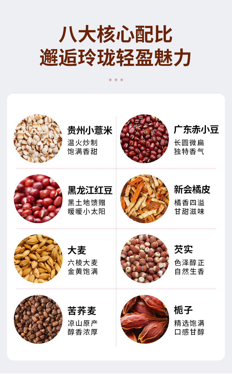 藝福堂赤小豆芡實(shí)薏米茶150g(圖6)